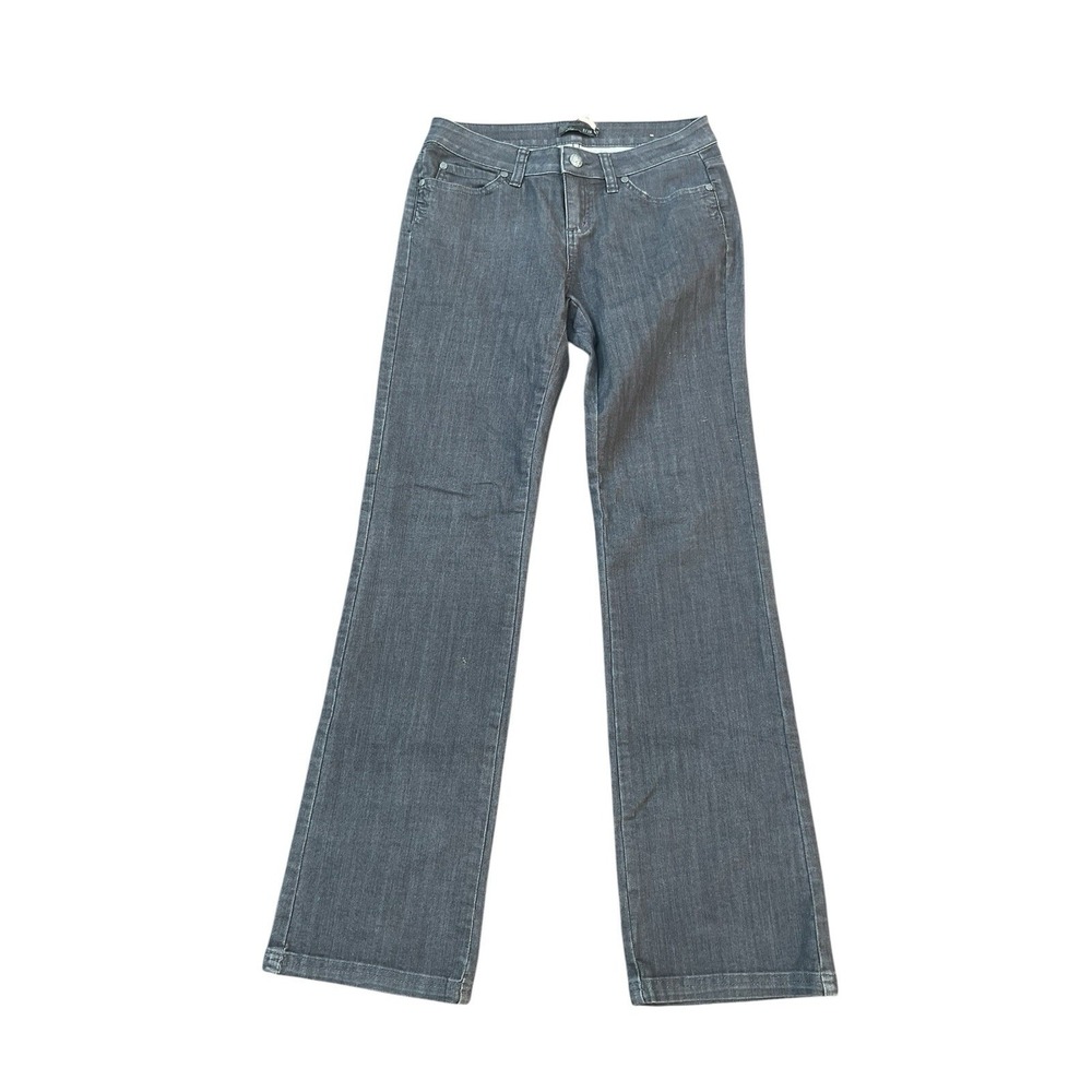 NWT Prana Jada Denim Jeans Women 2|26(28) Gray Inseam Bootcut Stretch Western